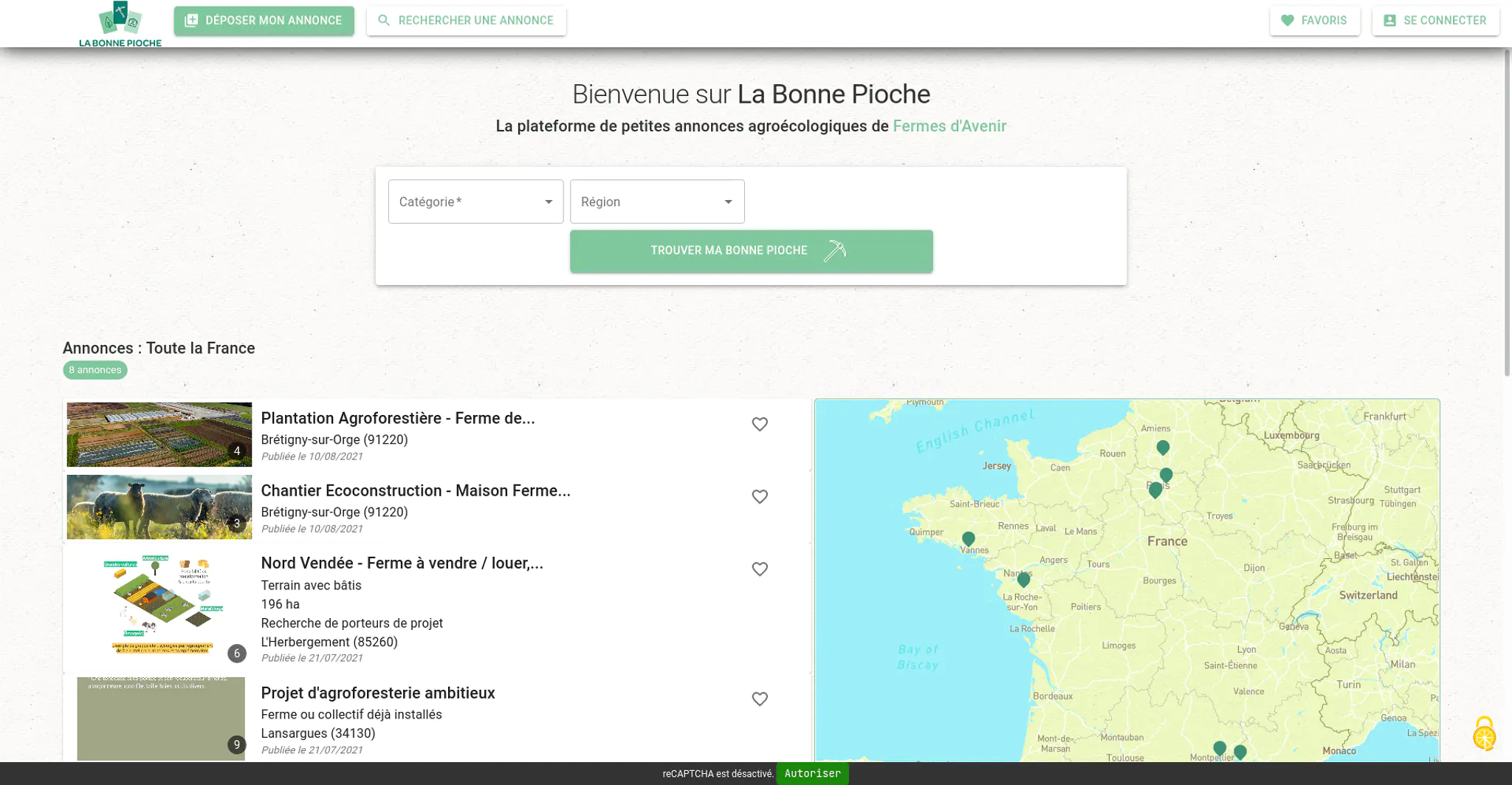 La bonne pioche - Ferme d'avenir